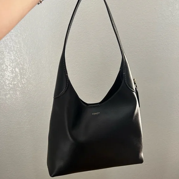 Coach Brooklyn 28 Bag Black - Picture 1 of 9